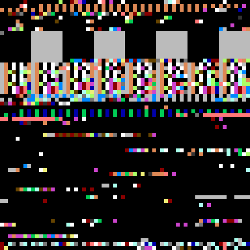 16 color Commodore 64 palette